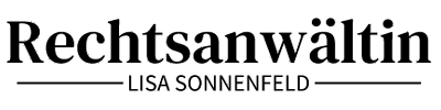 Rechtsanwältin Lisa Sonnenfeld Logo